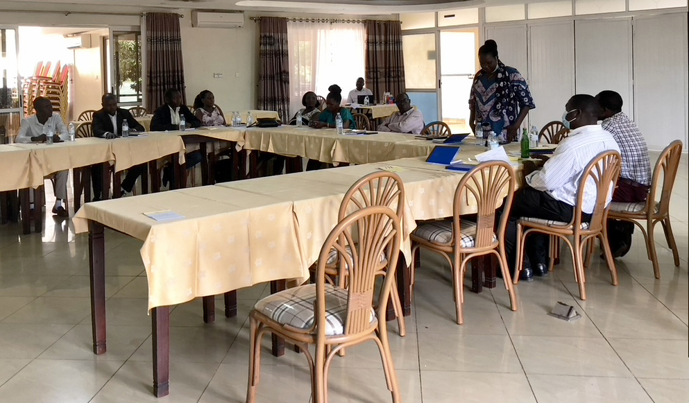 Local government representative shared their views on priority areas at a one-day ReLAB-HS workshop on what is required to integrate rehabilitation services into primary health care in the Acholi sub-region. Photo by Fleur Smith